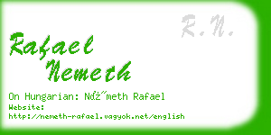 rafael nemeth business card